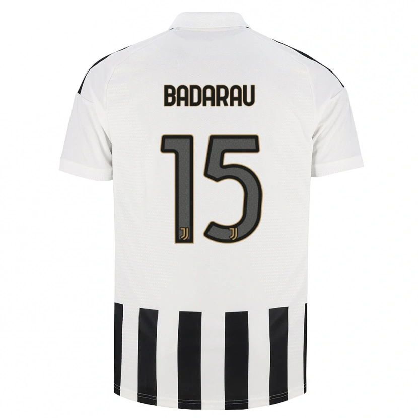 Danxen Niño Camiseta Fabio Bădărău #15 Negro Blanco Marrón 1ª Equipación 2026/27 La Camisa
