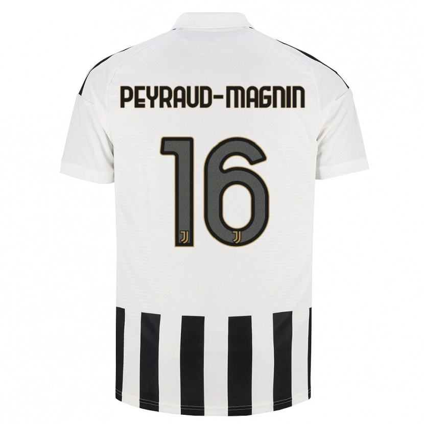 Danxen Niño Camiseta Pauline Peyraud-Magnin #16 Negro Blanco Marrón 1ª Equipación 2026/27 La Camisa
