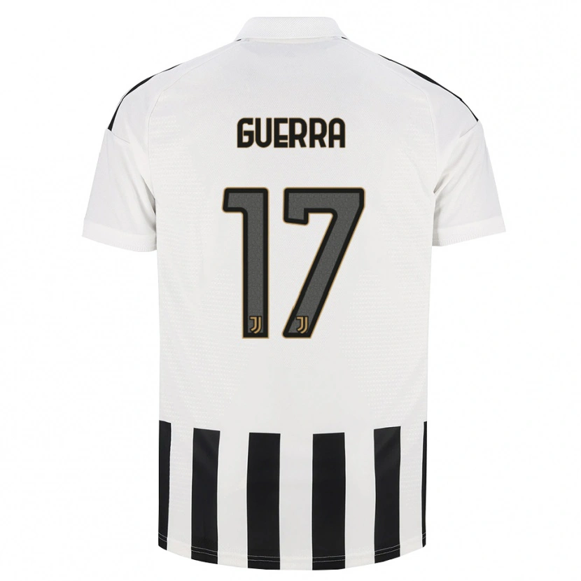 Danxen Niño Camiseta Simone Guerra #17 Negro Blanco Marrón 1ª Equipación 2026/27 La Camisa