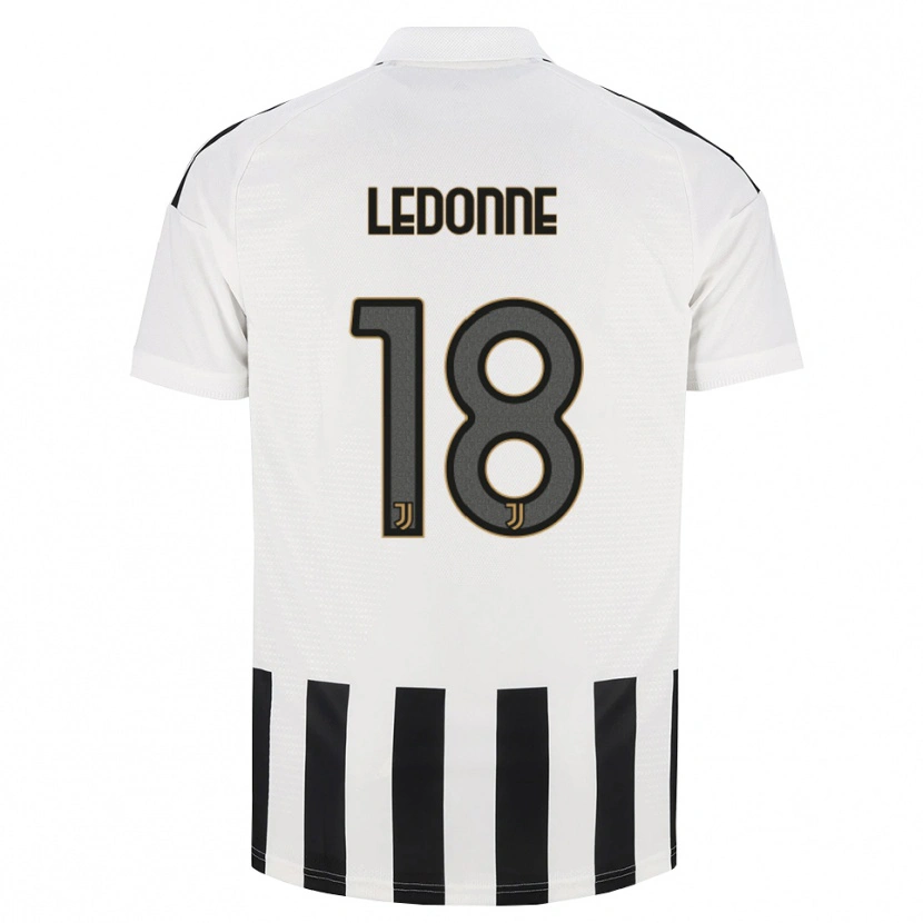 Danxen Niño Camiseta Nicolò Ledonne #18 Negro Blanco Marrón 1ª Equipación 2026/27 La Camisa