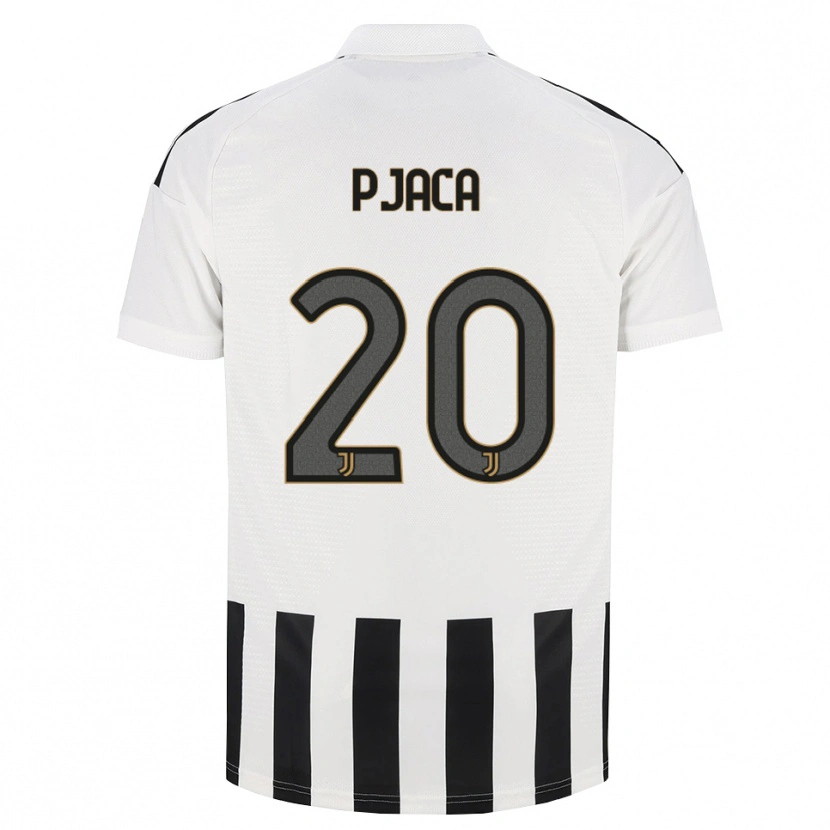 Danxen Niño Camiseta Marko Pjaca #20 Negro Blanco Marrón 1ª Equipación 2026/27 La Camisa