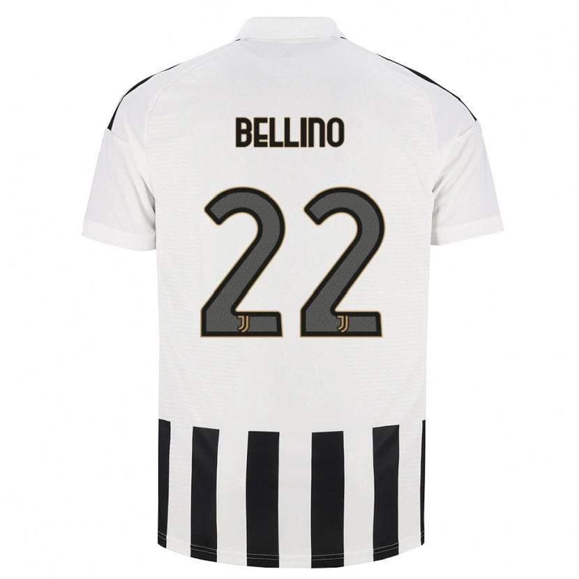 Danxen Niño Camiseta Filippo Bellino #22 Negro Blanco Marrón 1ª Equipación 2026/27 La Camisa
