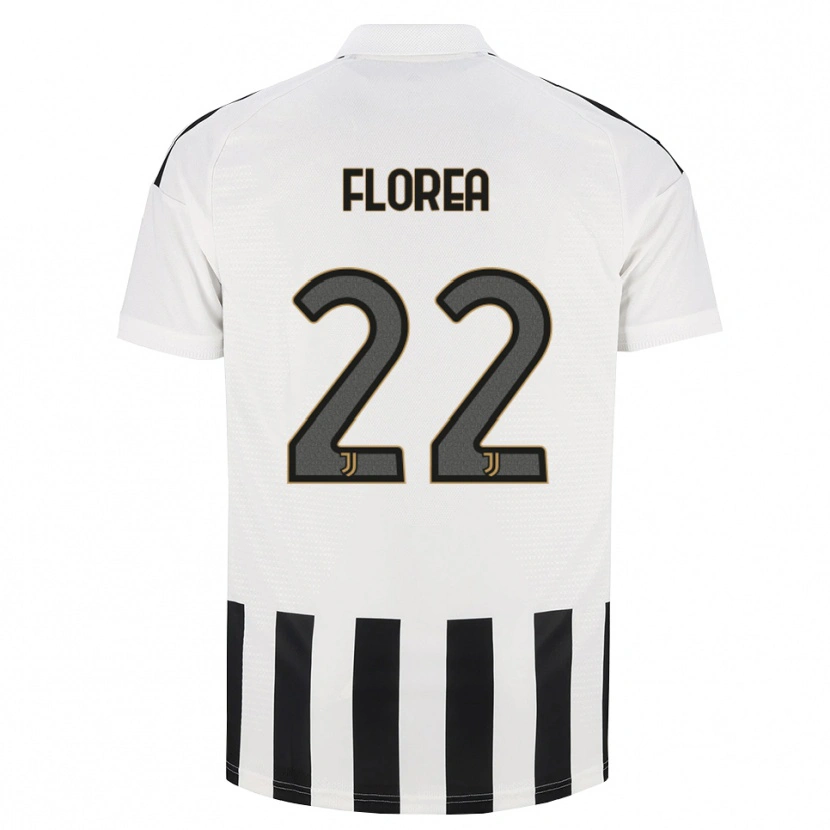 Danxen Niño Camiseta Andrei Florea #22 Negro Blanco Marrón 1ª Equipación 2026/27 La Camisa