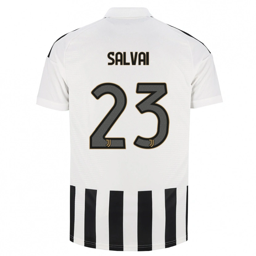 Danxen Niño Camiseta Cecilia Salvai #23 Negro Blanco Marrón 1ª Equipación 2026/27 La Camisa