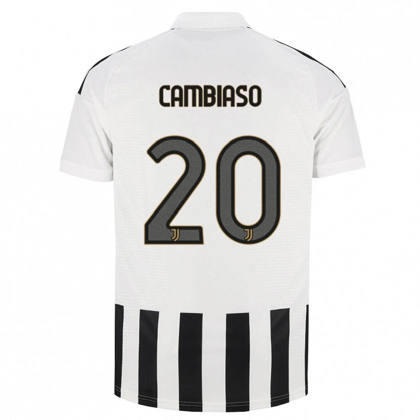 Danxen Niño Camiseta Andrea Cambiaso #20 Negro Blanco Marrón 1ª Equipación 2026/27 La Camisa