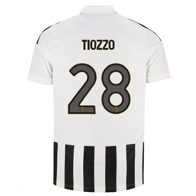 Danxen Niño Camiseta Marco Tiozzo #28 Negro Blanco Marrón 1ª Equipación 2026/27 La Camisa
