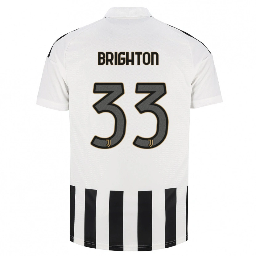 Danxen Niño Camiseta Abi Brighton #33 Negro Blanco Marrón 1ª Equipación 2026/27 La Camisa