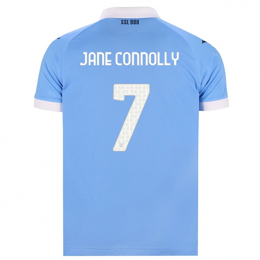 Danxen Niño Camiseta Megan Jane Connolly #7 Azul Cielo Negro Blanco 1ª Equipación 2026/27 La Camisa