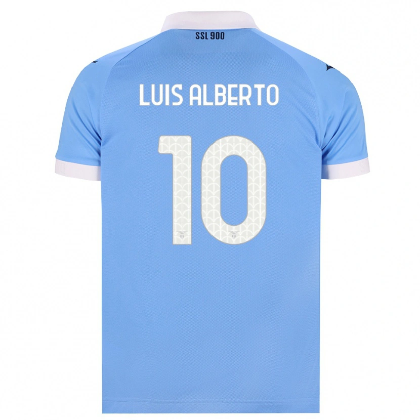 Danxen Niño Camiseta Luis Alberto #10 Azul Cielo Negro Blanco 1ª Equipación 2026/27 La Camisa