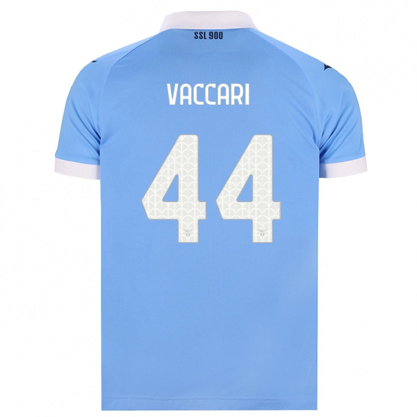 Danxen Niño Camiseta Flavia Vaccari #44 Azul Cielo Negro Blanco 1ª Equipación 2026/27 La Camisa