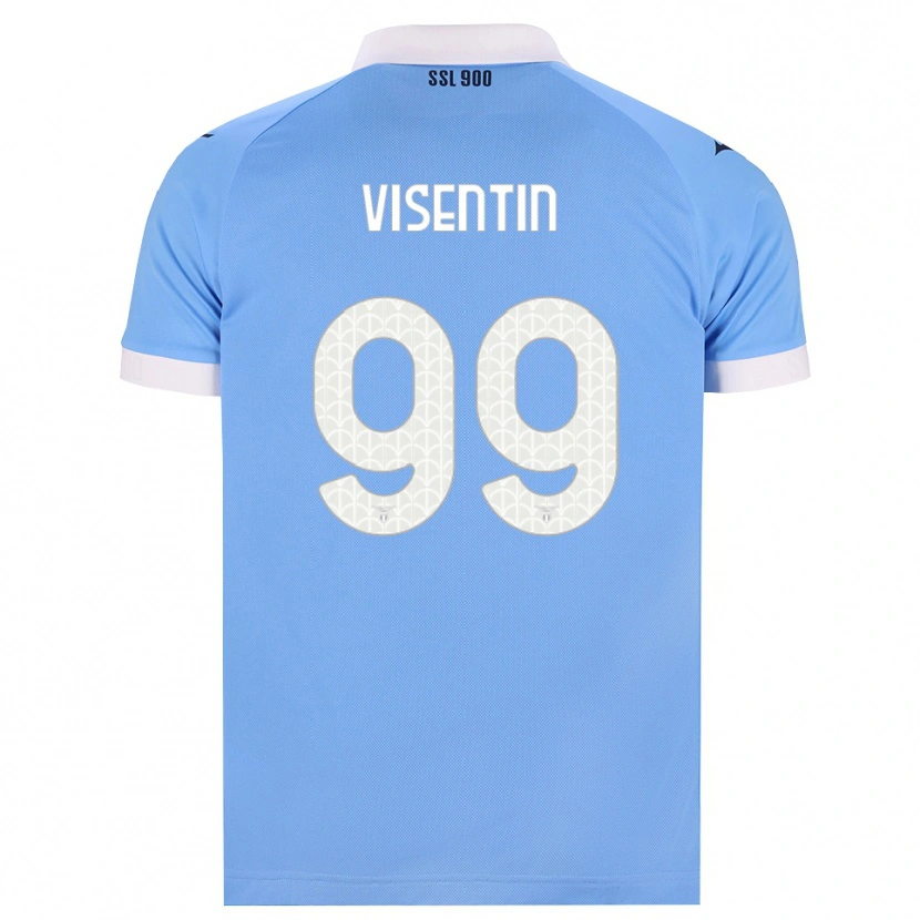 Danxen Niño Camiseta Noemi Visentin #99 Azul Cielo Negro Blanco 1ª Equipación 2026/27 La Camisa