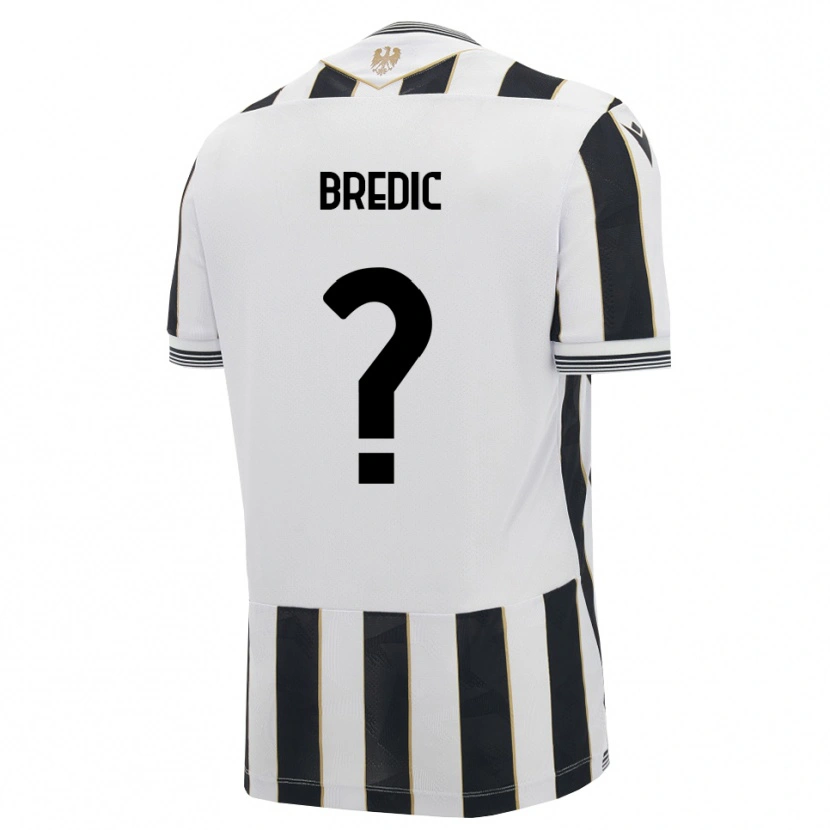 Danxen Niño Camiseta Shayron Bredic #0 Negro Blanco Rosa 1ª Equipación 2026/27 La Camisa