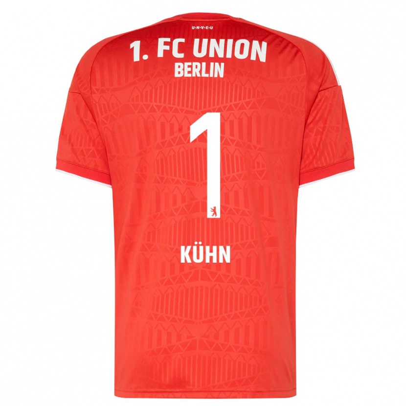 Danxen Niño Camiseta Samuel Kühn #1 Rojo Blanco 1ª Equipación 2026/27 La Camisa