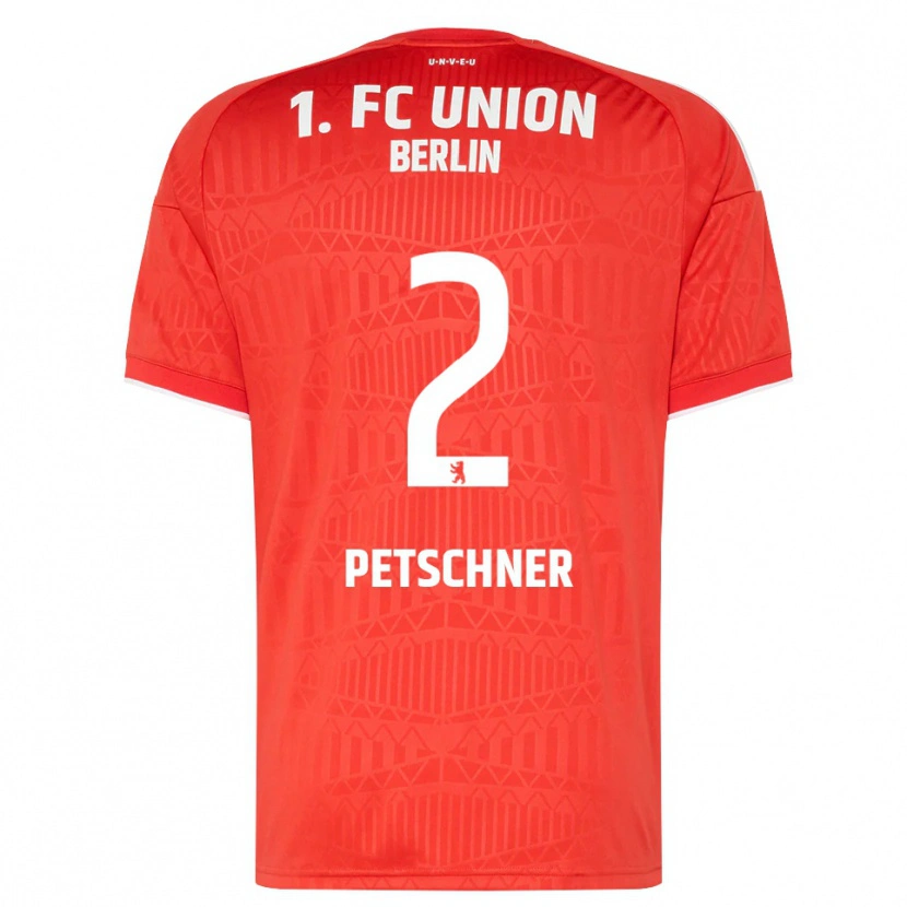 Danxen Niño Camiseta Anton Petschner #2 Rojo Blanco 1ª Equipación 2026/27 La Camisa