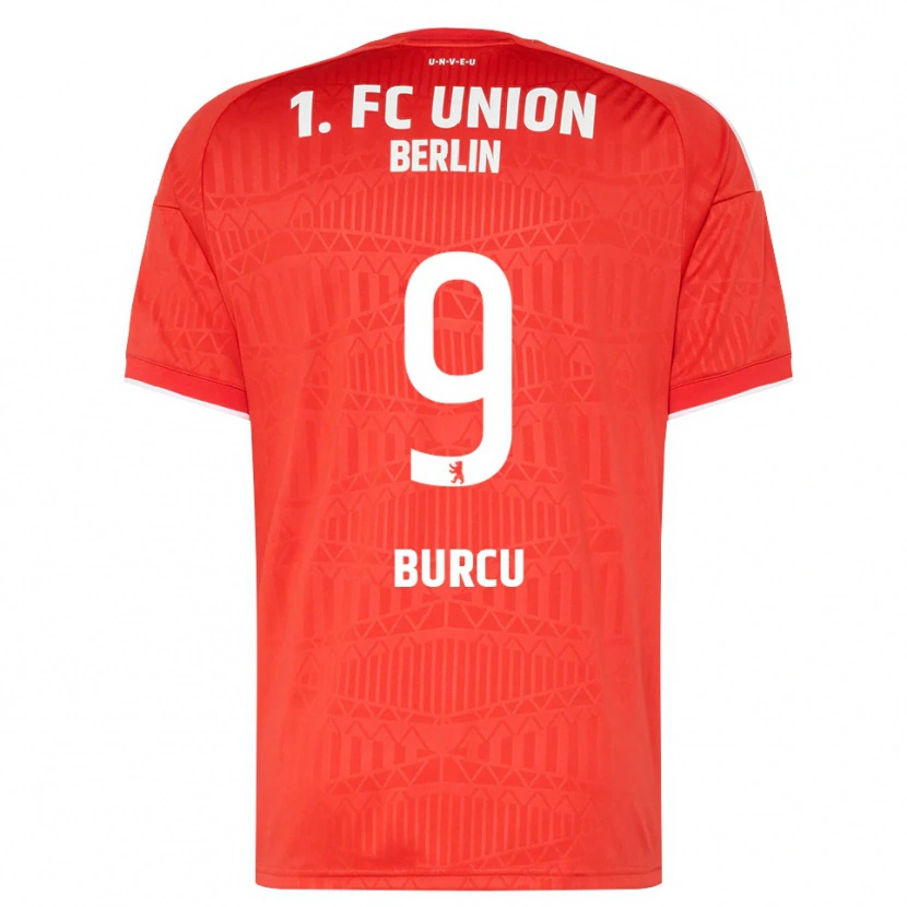 Danxen Niño Camiseta Livan Burcu #9 Rojo Blanco 1ª Equipación 2026/27 La Camisa