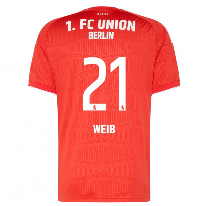 Danxen Niño Camiseta Anna Weiß #21 Rojo Blanco 1ª Equipación 2026/27 La Camisa