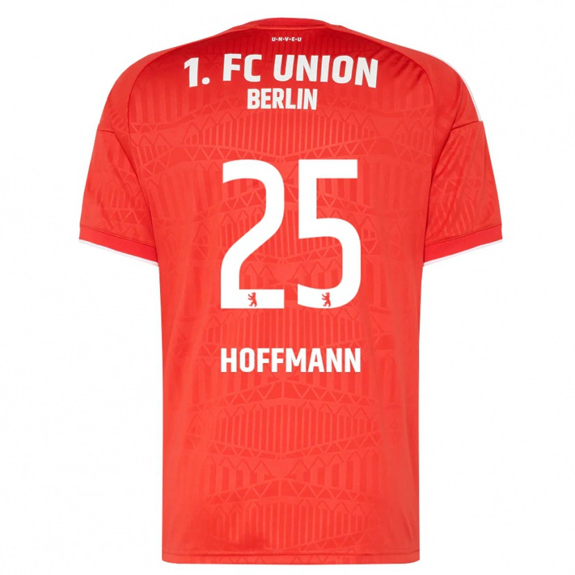 Danxen Niño Camiseta Marwin Hoffmann #25 Rojo Blanco 1ª Equipación 2026/27 La Camisa