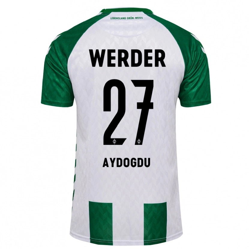 Danxen Niño Camiseta Onur Aydogdu #27 Verde Blanco 1ª Equipación 2026/27 La Camisa