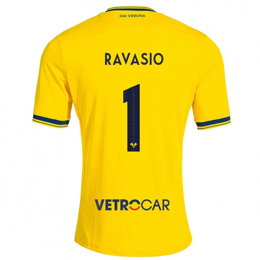 Danxen Niño Camiseta Manuel Ravasio #1 Amarillo Rojo 2ª Equipación 2026/27 La Camisa