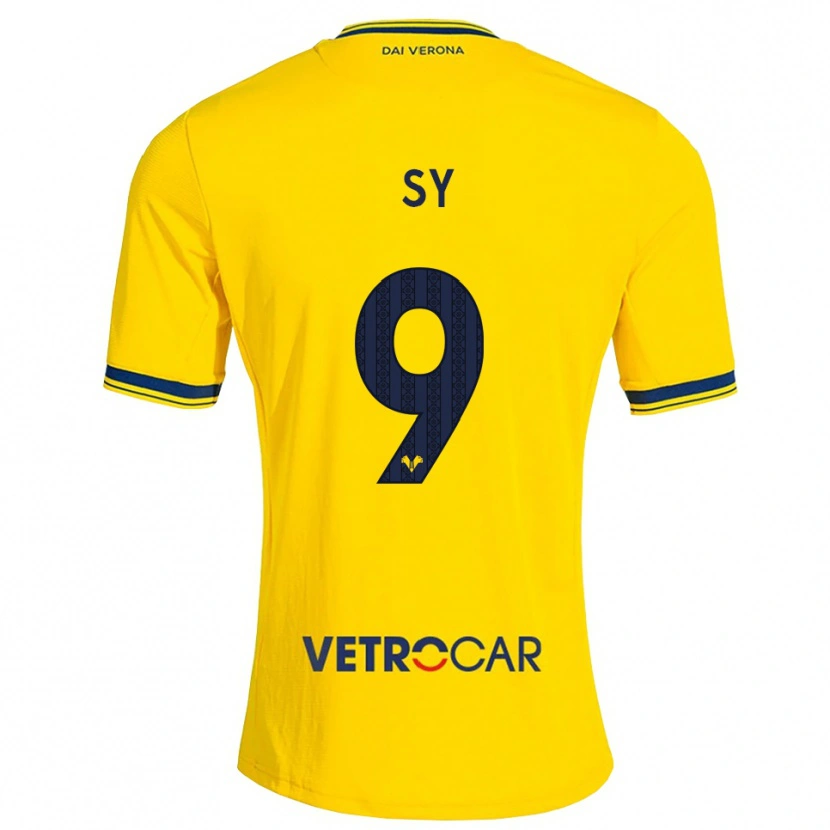 Danxen Niño Camiseta Samba Sy #9 Amarillo Rojo 2ª Equipación 2026/27 La Camisa