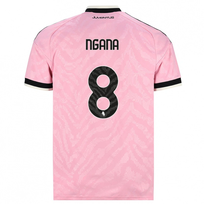 Danxen Niño Camiseta Valdes Ngana #8 Rosa Negro 2ª Equipación 2026/27 La Camisa