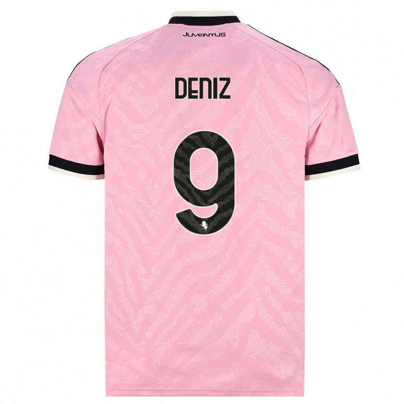 Danxen Niño Camiseta Esad Deniz #9 Rosa Negro 2ª Equipación 2026/27 La Camisa
