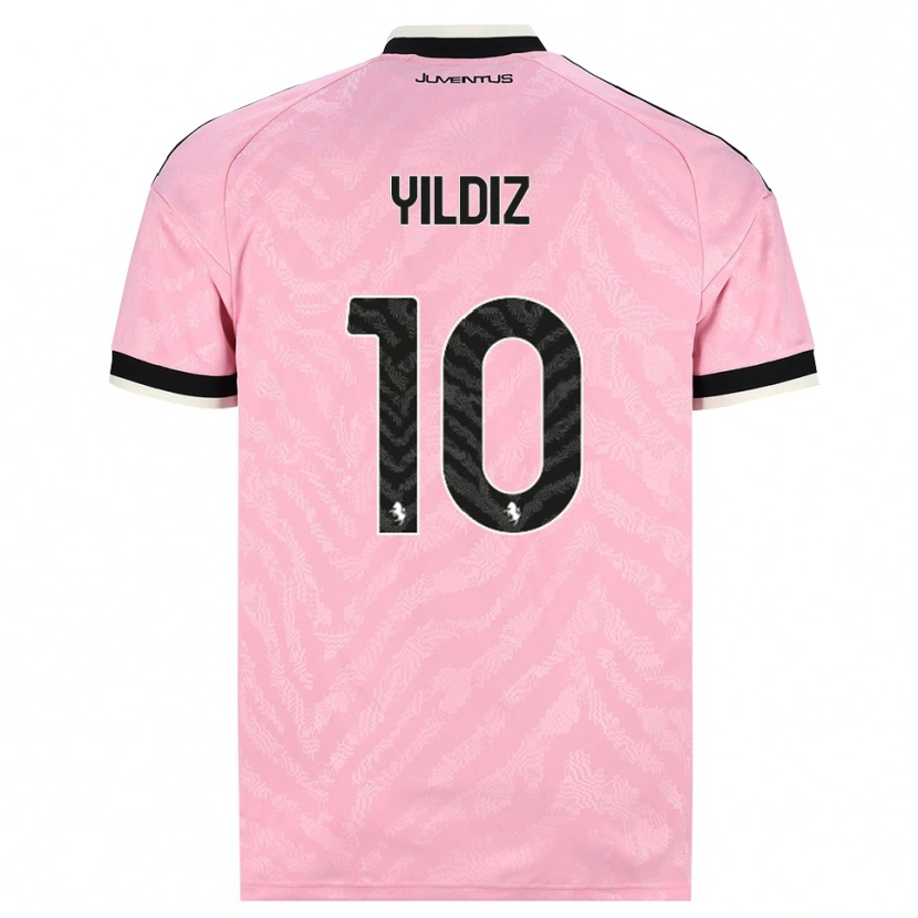 Danxen Niño Camiseta Kenan Yıldız #10 Rosa Negro 2ª Equipación 2026/27 La Camisa