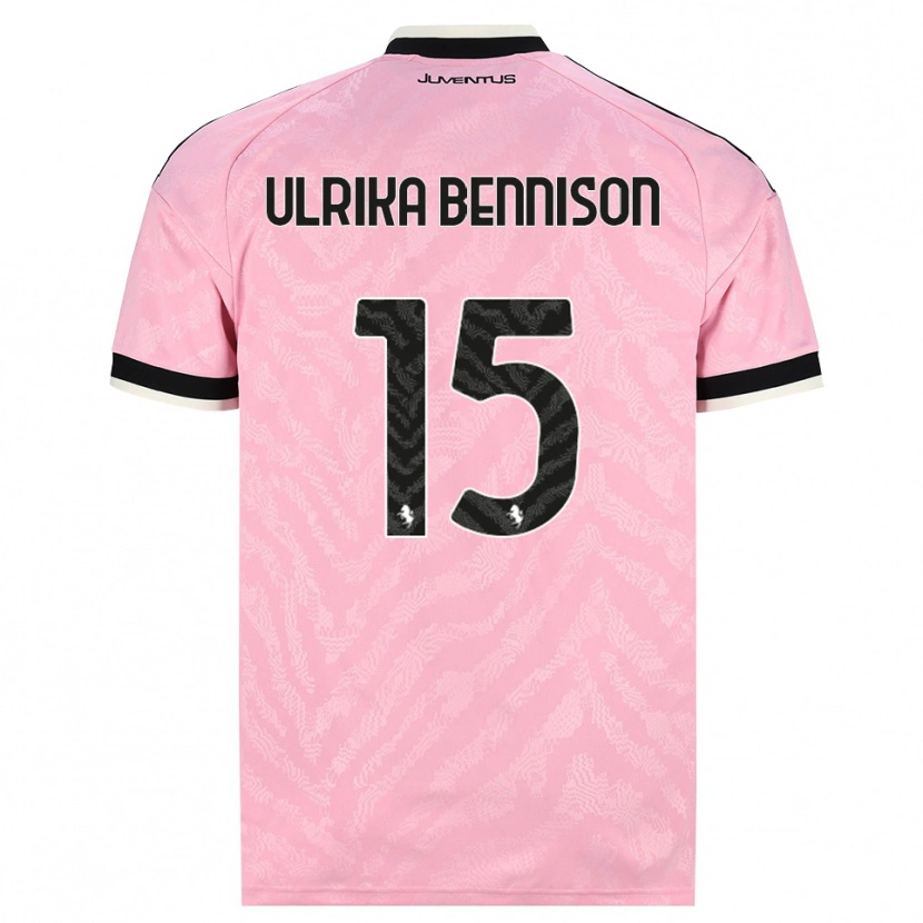 Danxen Niño Camiseta Hanna Ulrika Bennison #15 Rosa Negro 2ª Equipación 2026/27 La Camisa