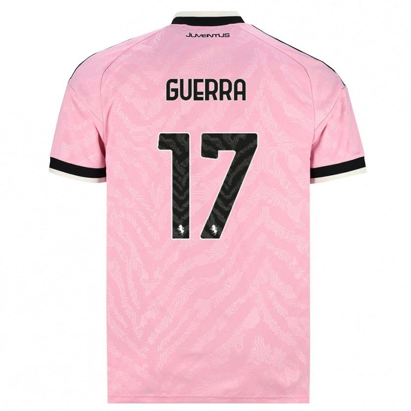Danxen Niño Camiseta Simone Guerra #17 Rosa Negro 2ª Equipación 2026/27 La Camisa