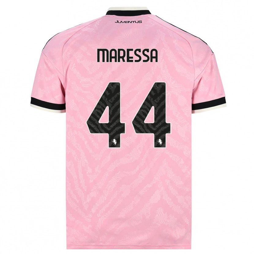 Danxen Niño Camiseta Tommaso Maressa #44 Rosa Negro 2ª Equipación 2026/27 La Camisa