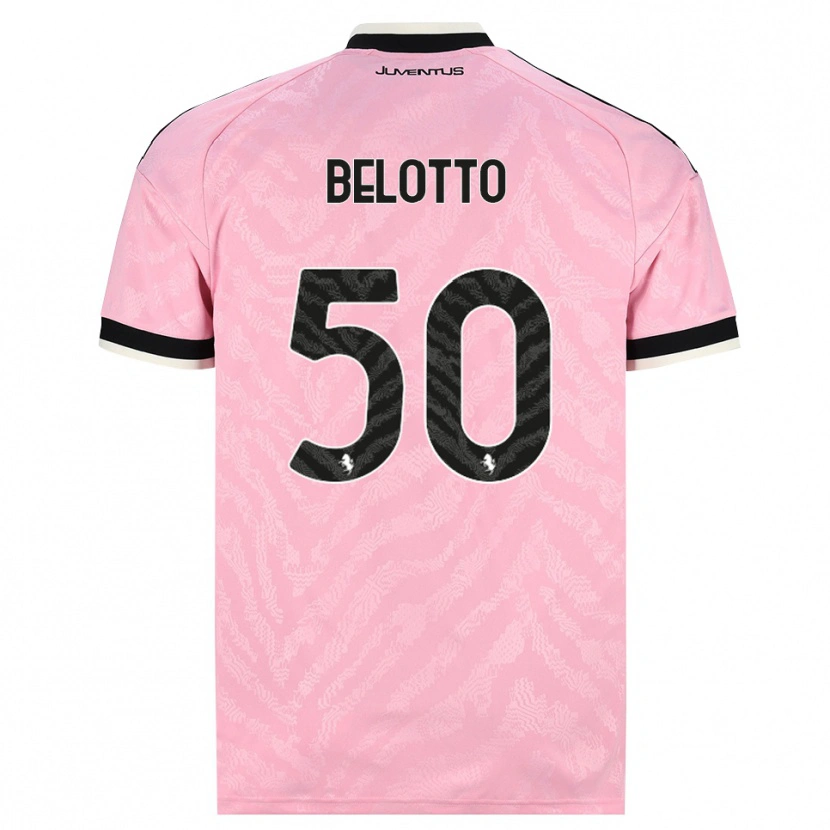 Danxen Niño Camiseta Soledad Belotto #50 Rosa Negro 2ª Equipación 2026/27 La Camisa