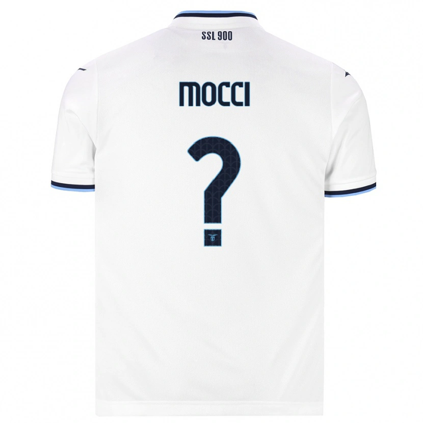 Danxen Niño Camiseta Tommaso Mocci #0 Blanco Azul Marino 2ª Equipación 2026/27 La Camisa
