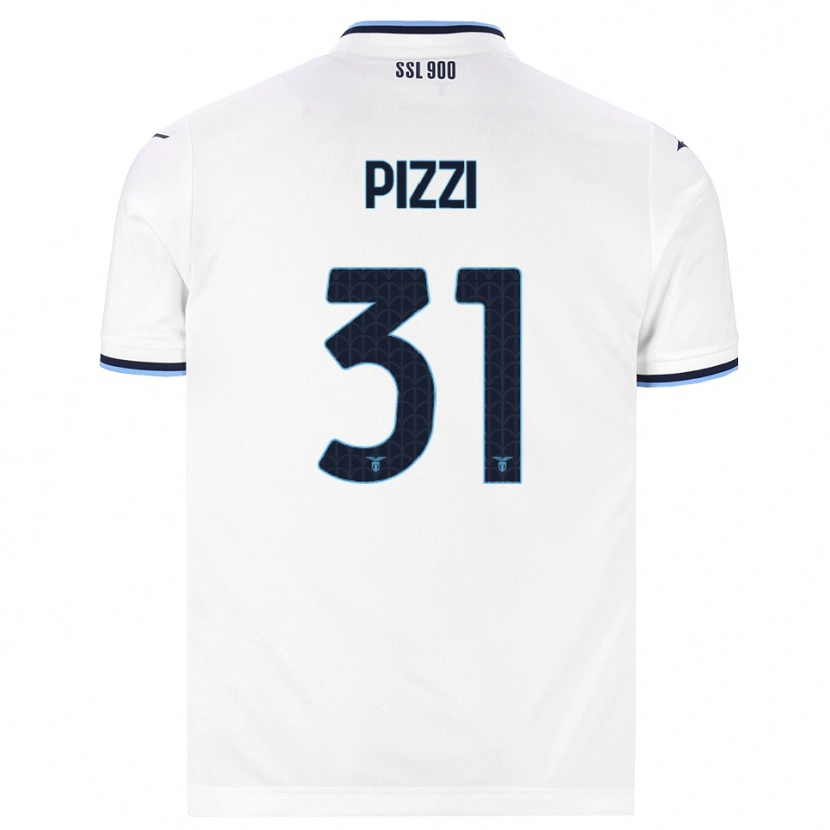 Danxen Niño Camiseta Giorgia Pizzi #31 Blanco Azul Marino 2ª Equipación 2026/27 La Camisa