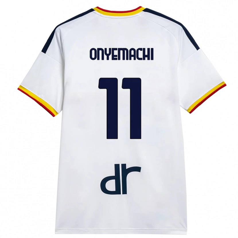 Danxen Niño Camiseta Divine Onyemachi #11 Blanco Amarillo Rojo 2ª Equipación 2026/27 La Camisa