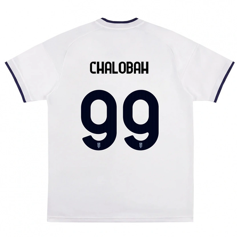 Danxen Niño Camiseta Trevoh Chalobah #99 Blanco Rojo Azul Real 2ª Equipación 2026/27 La Camisa
