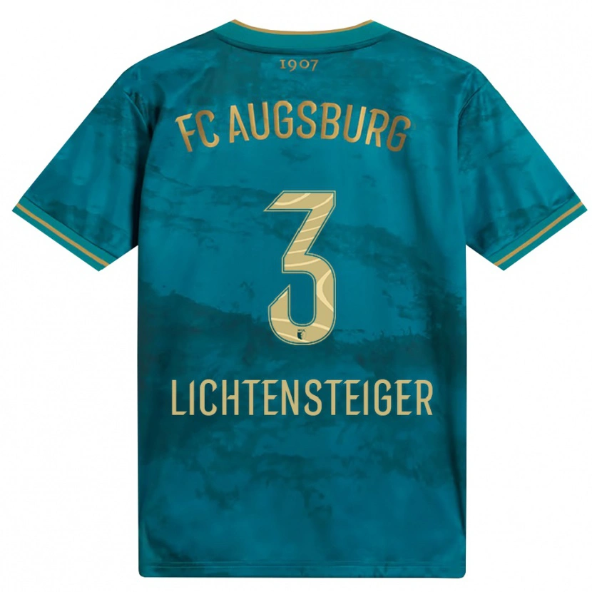 Danxen Niño Camiseta David Lichtensteiger #3 Verde Marrón 2ª Equipación 2026/27 La Camisa
