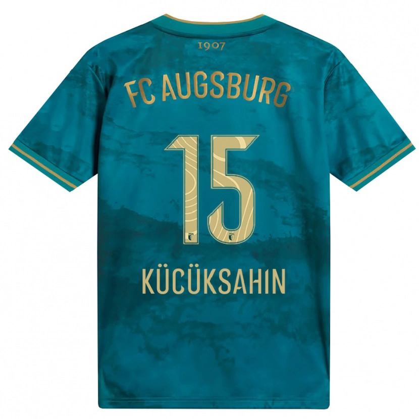 Danxen Niño Camiseta Mahmut Kücüksahin #15 Verde Marrón 2ª Equipación 2026/27 La Camisa