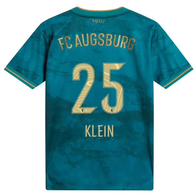 Danxen Niño Camiseta Daniel Klein #25 Verde Marrón 2ª Equipación 2026/27 La Camisa