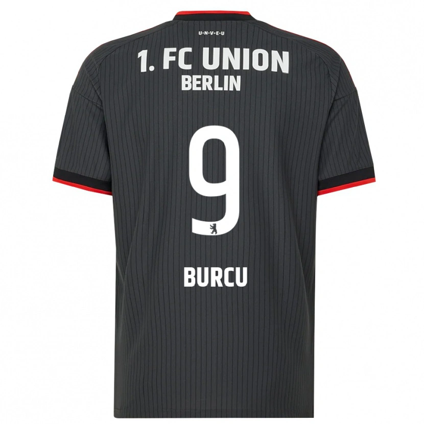 Danxen Niño Camiseta Livan Burcu #9 Negro Blanco Rojo 2ª Equipación 2026/27 La Camisa