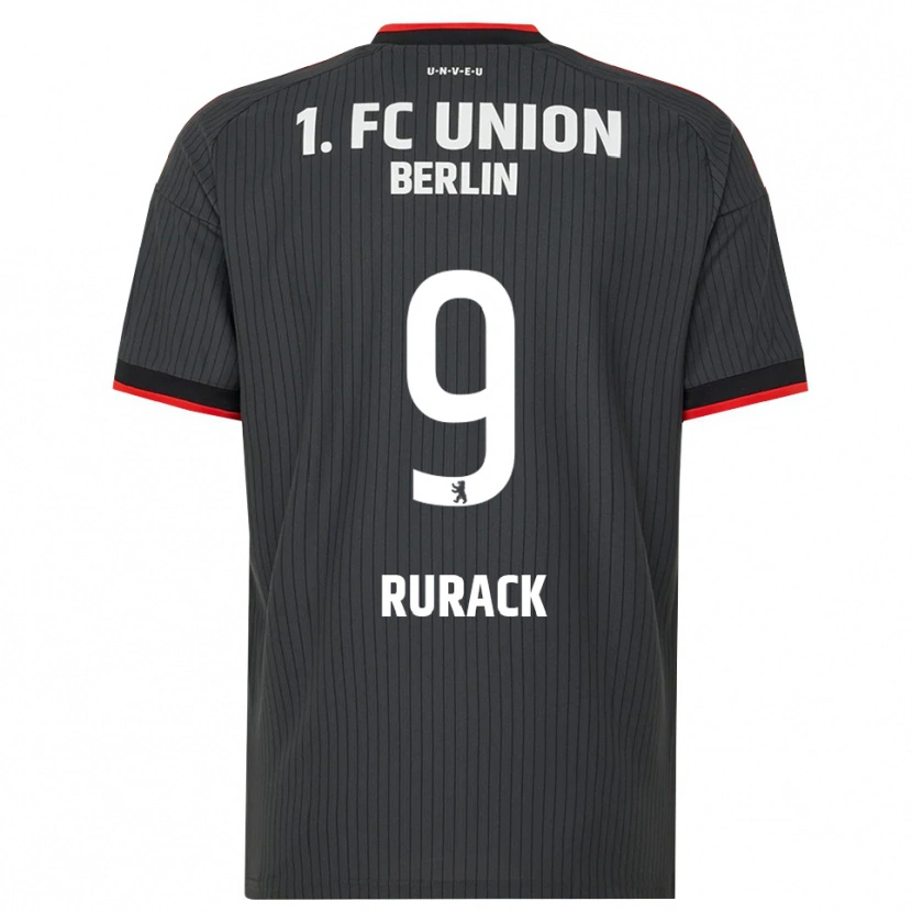 Danxen Niño Camiseta Zita Rurack #9 Negro Blanco Rojo 2ª Equipación 2026/27 La Camisa
