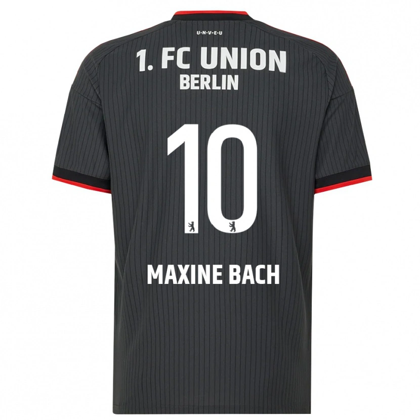 Danxen Niño Camiseta Latoya Maxine Bach #10 Negro Blanco Rojo 2ª Equipación 2026/27 La Camisa