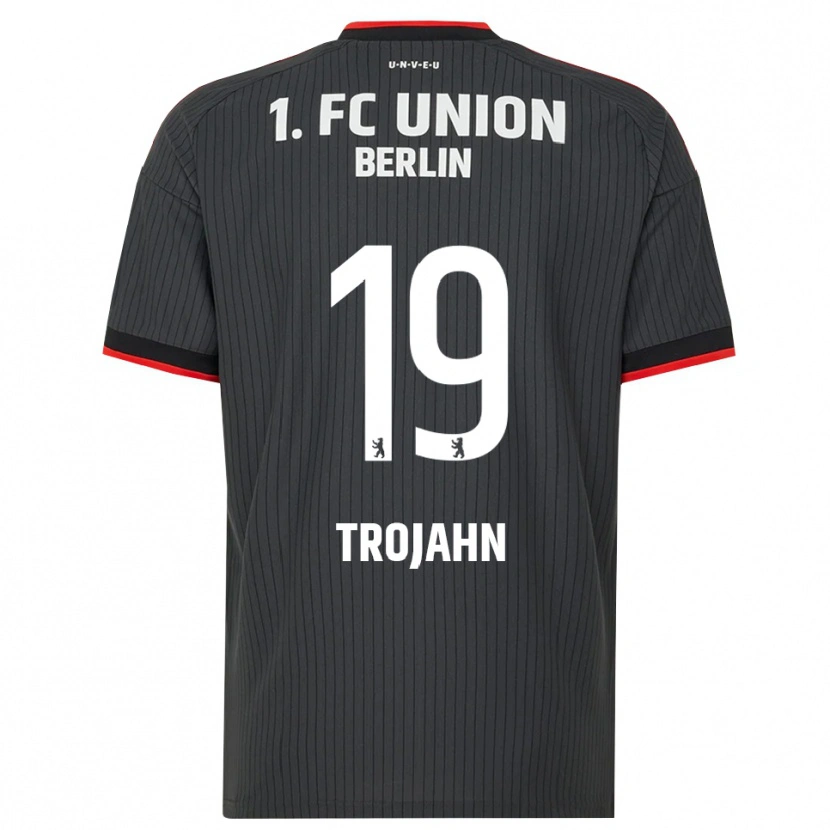 Danxen Niño Camiseta Sophie Trojahn #19 Negro Blanco Rojo 2ª Equipación 2026/27 La Camisa