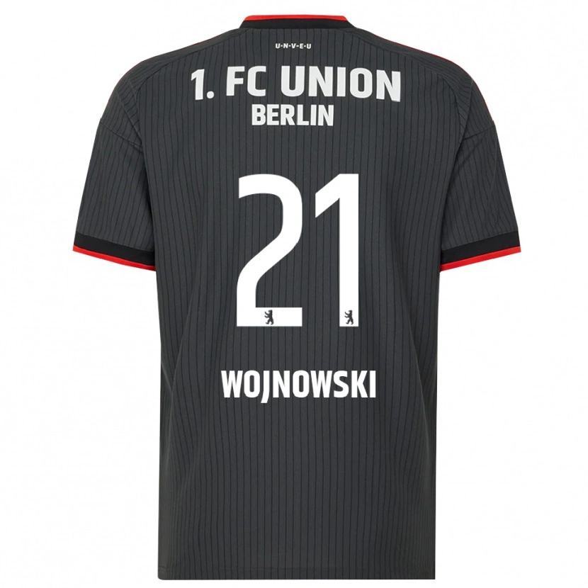 Danxen Niño Camiseta Wiktorian Wojnowski #21 Negro Blanco Rojo 2ª Equipación 2026/27 La Camisa