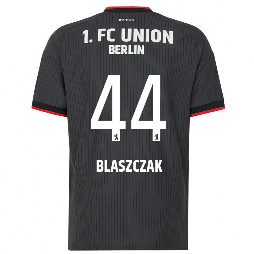 Danxen Niño Camiseta Tim Blaszczak #44 Negro Blanco Rojo 2ª Equipación 2026/27 La Camisa
