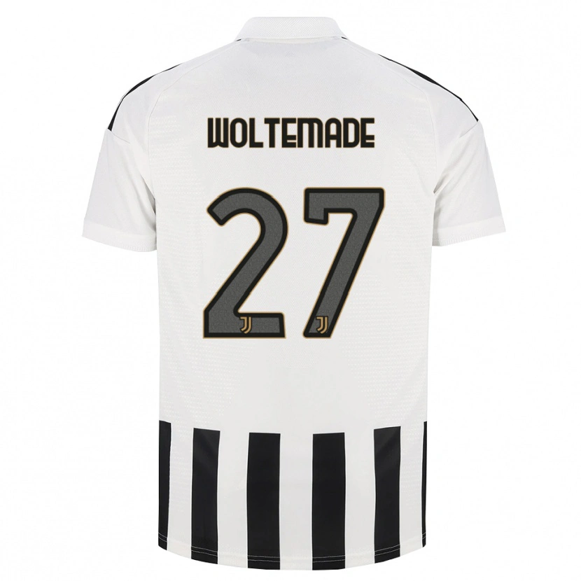 Danxen Hombre Camiseta Nick Woltemade #27 Negro Blanco Marrón 1ª Equipación 2026/27 La Camisa