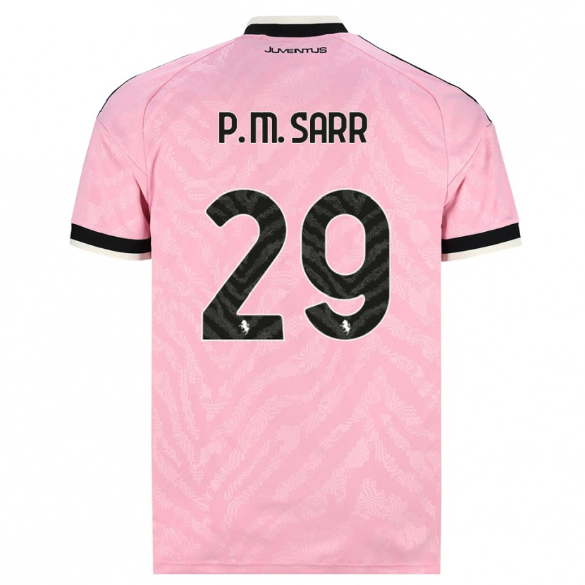 Danxen Hombre Camiseta Pape Matar Sarr #29 Rosa Negro 2ª Equipación 2026/27 La Camisa