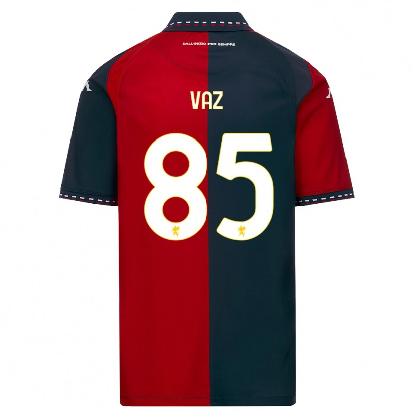 Danxen Hombre Camiseta Marcelo Vaz #85 Rojo Negro Blanco 1ª Equipación 2026/27 La Camisa
