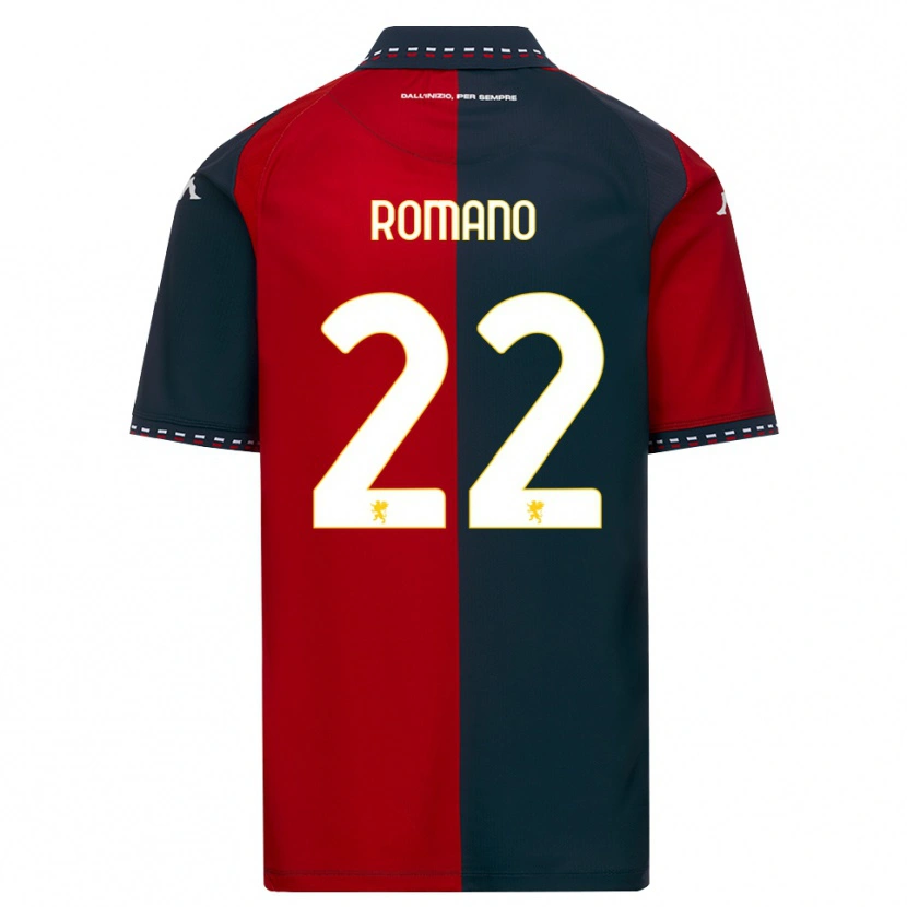 Danxen Hombre Camiseta Andrew Romano #22 Rojo Negro Blanco 1ª Equipación 2026/27 La Camisa