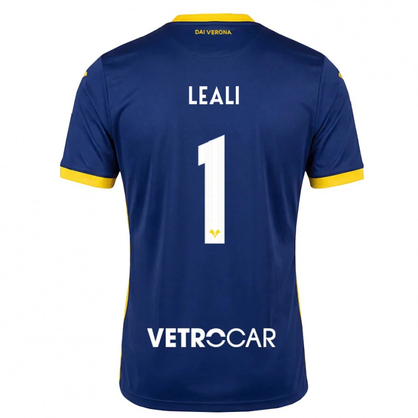 Danxen Hombre Camiseta Nicola Leali #1 Azul Real Amarillo Blanco 1ª Equipación 2026/27 La Camisa