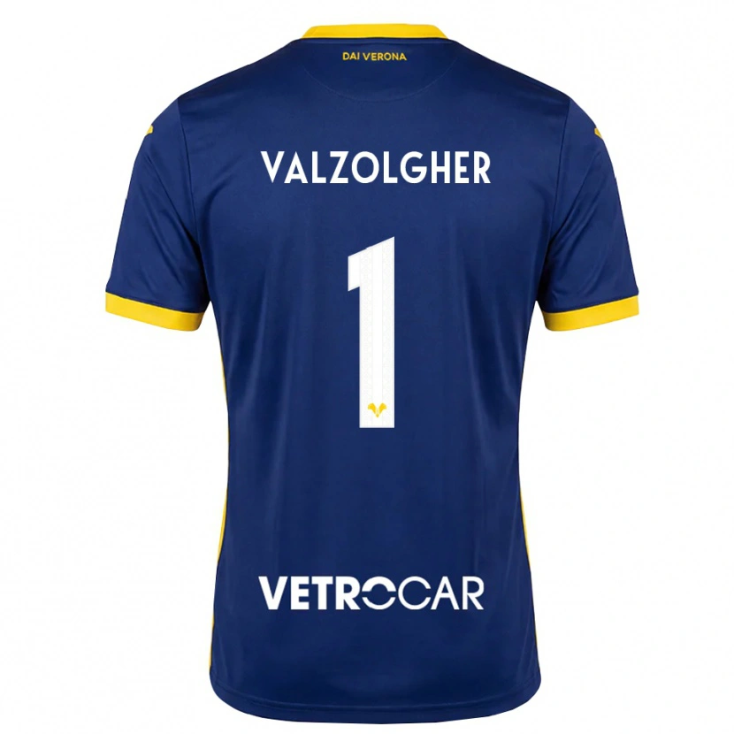 Danxen Hombre Camiseta Chiara Valzolgher #1 Azul Real Amarillo Blanco 1ª Equipación 2026/27 La Camisa